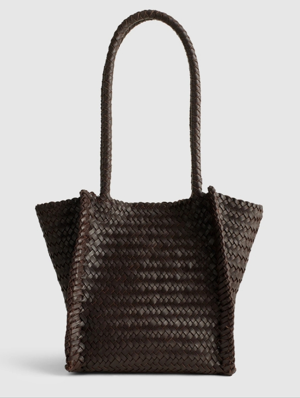 NWT Madewell The Lexington Small Tote In Coffee Bean